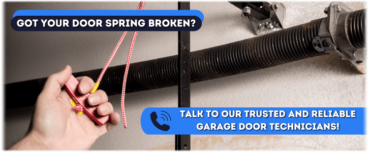 Broken Garage Door Spring Parma OH